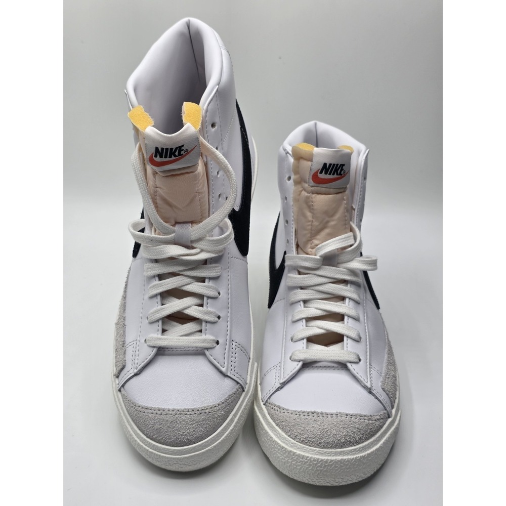 Nike Blazer Mid '77 Vintage Shoes White Black Sail BQ6806-100 Men's Size 8.5 - Picture 2 of 6